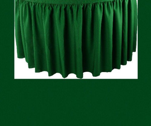 21&#039; hunter premium flame retardant table skirts - fire resistant table skirting for sale