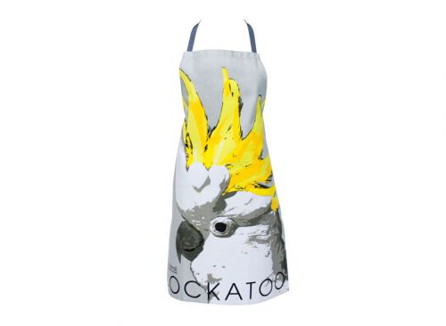 Cockatoo Australian Modern Gorgeous Gift idea New Cotton Apron Annabel Trends