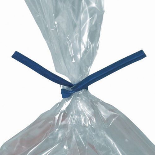Box partners 12&#034;x5/32&#034; blue paper twist ties. sold as 2000 each per case for sale