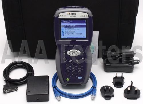 Acterna JDSU HST-3000 ADSL Service Tester w/ SIM ADSLR Module HST 3000 HST3000