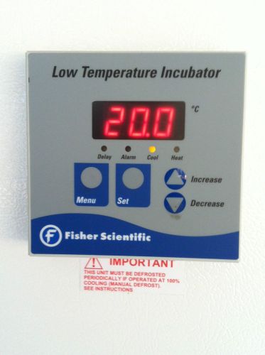 FISHER SCIENTIFIC LOW TEMP INCUBATOR