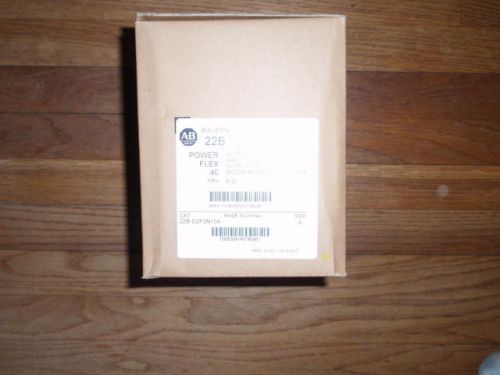 Allen Bradley PowerFlex 40 Cat 22B-D2P3N104 AC Drive