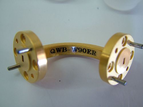 WR10   WAVEGUIDE BEND  90  DEG E PLANE   QUINSTAR   QWB-W90ER   75 - 110GHz