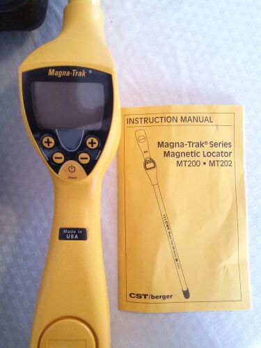 CST / BERGER MAGNA TRAK 200 MT200 MAGNETIC LOCATOR WITH CASE