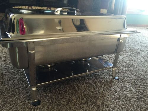 8 qt continental full size buffet chafing dish pan for sale