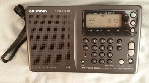 GRUNDIG YB 400 WORLD RECEIVER FM LM MW SW 40 Station In Mint Condition!