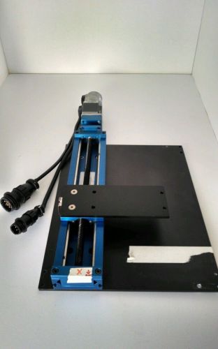 Thompson xy table linear motion model ms33lea-sl300 microstage with motor for sale