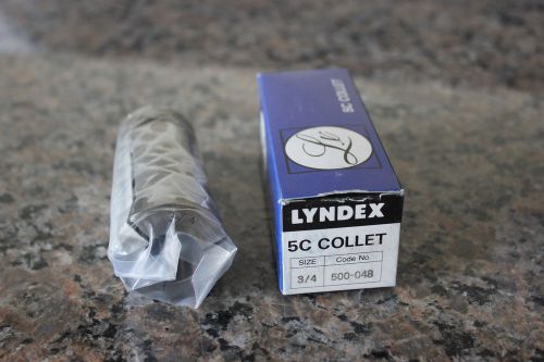 BRAND NEW - LYNDEX 5C Collet - Size 3/4&#034;, 500-048