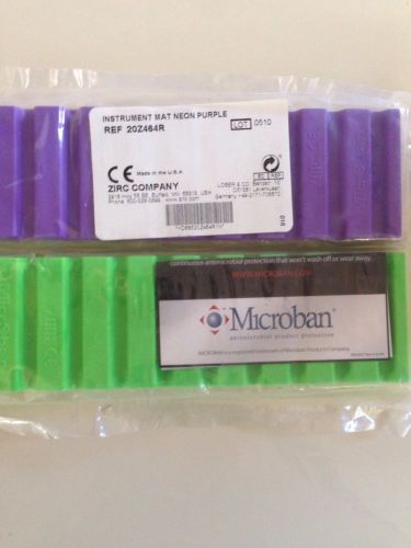 ZIRC Microban Instrument Mat Lot of 2