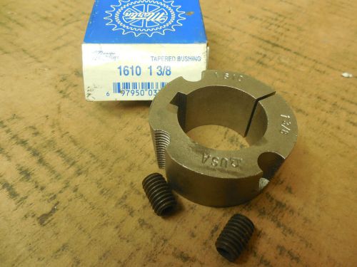 Martin Tapered Bushing 1610 1 3/8 1610138 1610X1-3/8 1 3/8&#034; Bore 5/16&#034; KW New