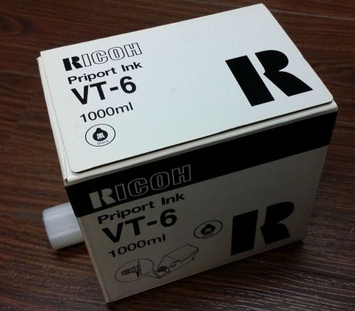 Ricoh priport ink vt-6 black (1000ml), 613462  original for sale