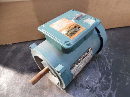 RELIANCE 1/2 HP DUTY MASTER AC MOTOR, ID#P56H5069S-YQ, RPM 1725, FR EC56C, NEW