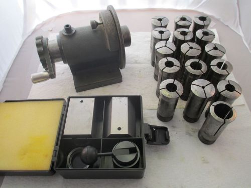 5C COLLET INDEXING SPINNER COLLET BLOCKS &amp; RIVETT COLLETS