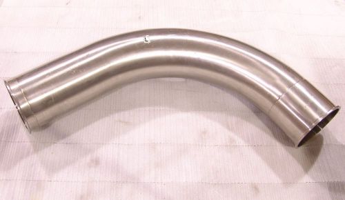 8&#034; sanitary stainless tri clamp 90 ell elbow 16&#034; radius tubing fitting