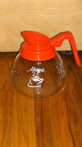 12 Cup Commercial Coffee Pot/Carafes/Decanter for Bunn - Decaf (Orange)