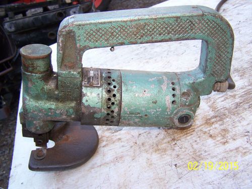 VINTAGE HEAVY COMMERCIAL DUTY 12 GA. JEMCO HAND HELD POWER NIBBLER/SHEARS