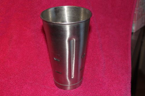 Bloomfield MFG CO Stainless Steel Milkshake Malt Cup Hamilton Beach 18-8