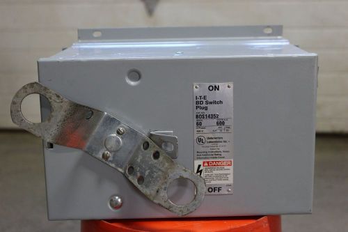 SIEMENS ITE BD Switch Plug 60A