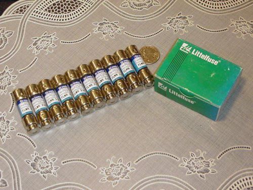 Box of TEN (10) Littelfuse FLNR 3 2/10 Fuses Class RK5 Time Delay 250V or Less