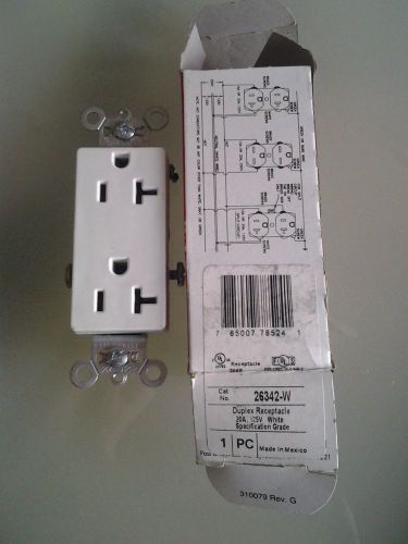 New Duplex Receptacle 20 Amp