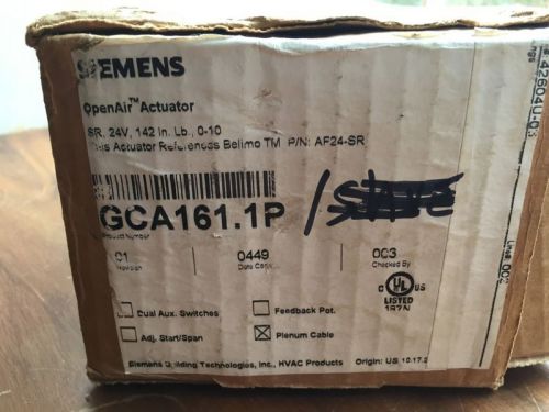 SIEMENS OPENAIR ACTUATOR GCA161.1P