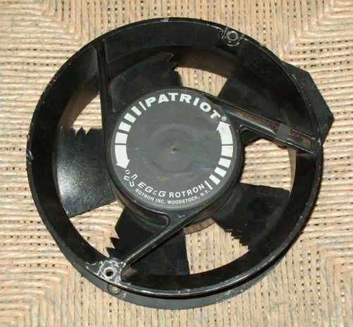 COMAIR EG&amp;G ROTRON PATRIOT 7&#034; ROUND VENTILATION COOLING FAN 24V 1A DC PD24B3