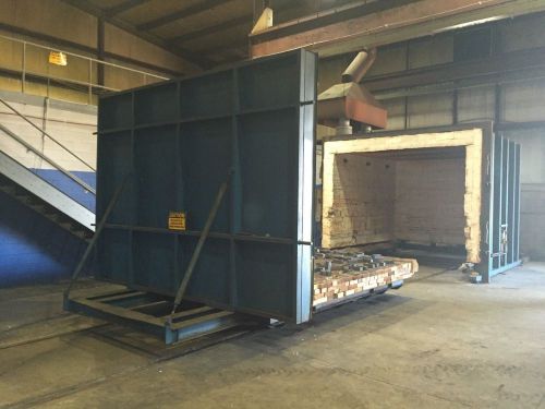 2004 htf inc. car bottom furnace 300,000 btu 10 ft. wide x 12 ft. long x 10 fee for sale