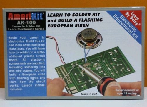 Elenco AmeriKit Learn to Solder Kit