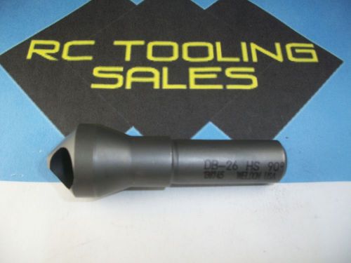 DB-26 Chatterless 90° Countersink &amp; Debur Tool 5/16 - 25/32 range NEW Weldon 1pc