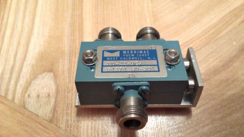 Merrimac PD-22-9G SN-304 Microwave Power Divider Splitter 3xN