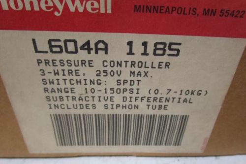 HONEYWELL L604A-1185 PRESSURE CONTROLLER *NEW IN A BOX*