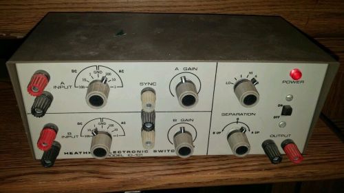 good working heathkit model ID-101 electronic switch