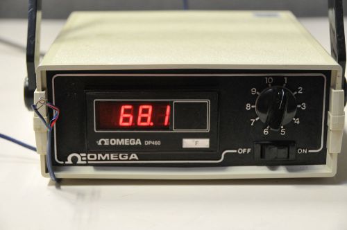 Omega engineering model dp460 digital thermometer dp460-t-dss for sale