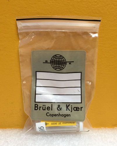 Bruel &amp; Kjaer (B&amp;K) ZF 0020 20 dB, Coaxial Attenuator, for 4155 Microphones, New