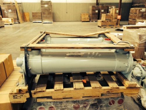 American AB-1604-B6-FP Shell &amp; Tube Brass Heat Exchanger 4-Pass 150-300 PSI 300F