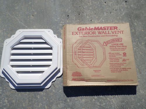 MID AMERICA NEW GABLE VENT  22&#034; Octagon Gablemaster 063 Royal Peach