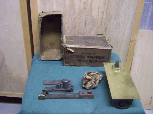 Antique nos 1914 pat. corbin-russwin heavy duty floor closer-hinge-door no. 20 for sale