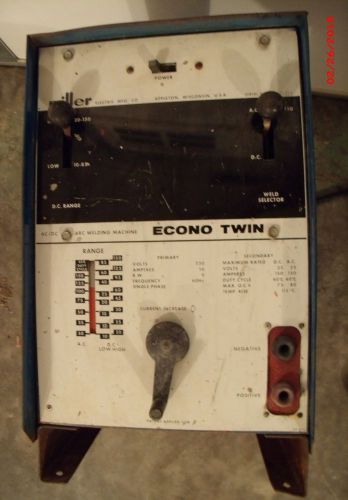 Miller Econo Twin welder