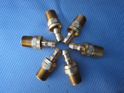 Parker 30182-4-4b 1/4&#034; male push lok hose fitting detroit diesel 5189292 5 pack for sale