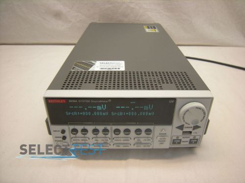 KEITHLEY 2636A DUAL CHANNEL SOURCEMETER SOURCE MEASUREMENT UNIT