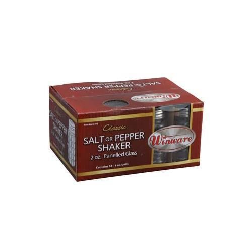 Winco G-318 Shaker, salt pepper shaker, 2 oz, 12pcs/box