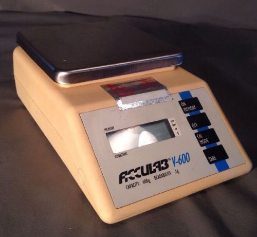 ACCULAB V-600 DIGITAL SCALE SCIENTIFIC POSTAL JEWELRY