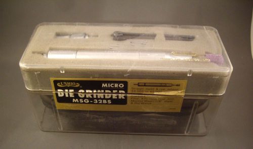 NOS Ushio Micro Die Grinder MSG 32BS Prescision Tool Modeling Pattern Making