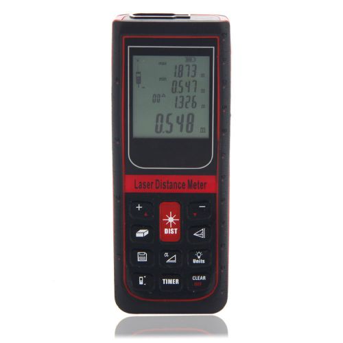 RZX-100 Digital Laser distance meter measure Range finder AREA VOLUME 100M TILT