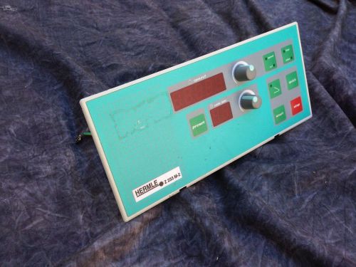 Hermle Z233 MK-2 Labnet Centrifuge Control Panel