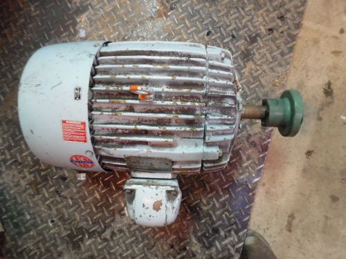 US 10HP MOTOR, FR 254U, VOLTS 460, RPM 3535, 3 PH, USED