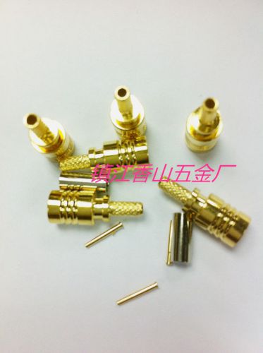 2Pcs SMB female jack crimp RG174 RG316 LMR100 cable RF connector