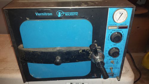 Vernitron 8080 Majestic Autoclave Sterilizer.... Works Perfect !!!!!!!