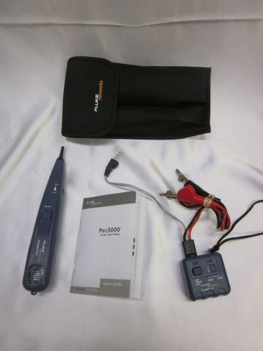 Fluke Networks Pro 3000 Tone Generator and Probe Kit -Used!!!