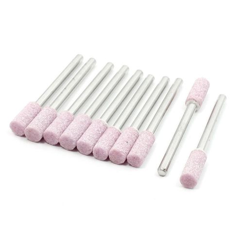 Grinding polishing tool cylindrical 5mm mounted pointed stone 10 pcs for sale
